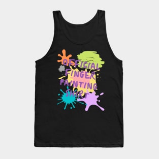 Finger Painting T-shirt Tank Top